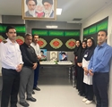 موکب عزاداری رهبر شهید ایران در بیمارستان بوستان برپا شد