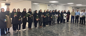 تقدیر از کارکنان بیمارستان بوستان به مناسبت روز کارمند؛